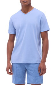 �u�K�b�` �����Y �g�b�v�X T�V���c �R�b�g�� Bugatchi Holden Pima Cotton T-Shirt Air Blue �u���[