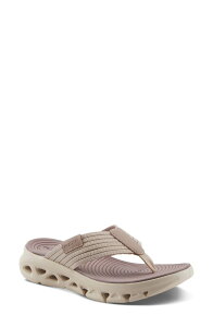 �t���N�T�X ���f�B�[�X �V���[�Y �T���_�� �v���b�g�t�H�[�� Flexus by Spring Step Galla Platform Wedge Flip Flop Mauve