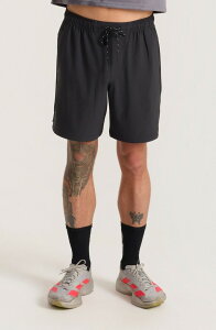 ���[�A�N �����Y �{�g���X �n�[�t�p���c�E�V���[�c �V���[�g�p���c Roark Serrano 7 Drawstring Shorts Black �u���b�N