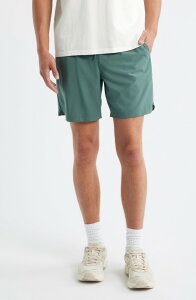 ���[�A�N �����Y �{�g���X �n�[�t�p���c�E�V���[�c �V���[�g�p���c Roark Serrano 7 Drawstring Shorts Forest �t�H���X�g