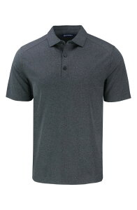 �J�b�^�[�A���h�o�b�N �����Y �g�b�v�X �|���V���c Cutter & Buck Forge Recycled Blend Polo Dark Black Heather �u���b�N