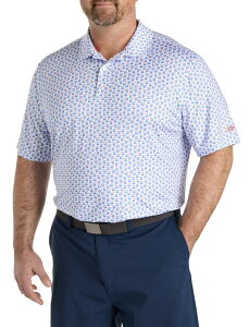 ���[�{�b�N �����Y �g�b�v�X �|���V���c �g�[�� Reebok Big & Tall Golf On The Rocks Performance Polo Shirt Multi �}���`�J���[
