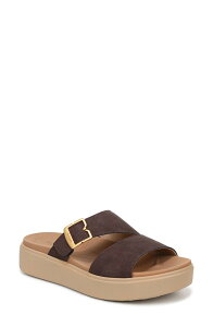 �h�N�^�[�E�V���[�� ���f�B�[�X �V���[�Y �T���_�� Dr. Scholl's Madison Cloud Slide Sandal Dark Brown �u���E��
