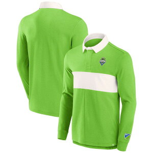 �t�@�i�e�B�N�X �����Y �g�b�v�X �|���V���c Men's Fanatics Branded Green Seattle Sounders FC Penalty Kick Long Sleeve Polo Green �O���[��