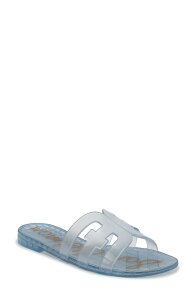 �T���G�f���}�� ���f�B�[�X �V���[�Y �T���_�� Sam Edelman Bay Jelly Slide Sandal Azure Blue �u���[