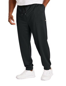 ���[�{�b�N �����Y �{�g���X �J�W���A���p���c �g�[�� �W���K�[�p���c Reebok Big & Tall Birdseye Performance Textured Joggers Black �u���b�N