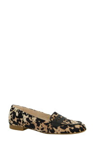 �|�[���E�O���[�� ���f�B�[�X �V���[�Y �T���_�� ���[�t�@�[ Paul Green Dottie Penny Loafer Sand Black Leo Combo �u���b�N