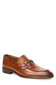 �u���[�m�}�O�� �����Y �V���[�Y ���U�[ ���[�t�@�[ Bruno Magli Sante Leather Bit Loafer Cognac