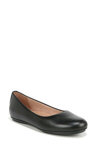 �i�`�����C�U�[ ���f�B�[�X �V���[�Y �p���v�X Naturalizer Maxwell Skimmer Flat Black Leather �u���b�N