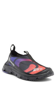 �T������ ���f�B�[�X �V���[�Y �X���b�|���E���[�t�@�[ �X�j�[�J�[ Salomon Gender Inclusive RX Moc 3.0 Slip-On Sneaker Black �u���b�N