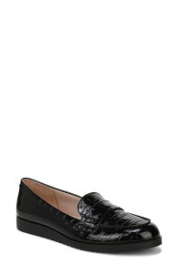 ���C�t�X�g���C�h ���f�B�[�X �V���[�Y �X���b�|���E���[�t�@�[ LifeStride Zee Croc Embossed Loafer Black �u���b�N