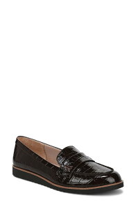 ���C�t�X�g���C�h ���f�B�[�X �V���[�Y �X���b�|���E���[�t�@�[ LifeStride Zee Croc Embossed Loafer Dark Chocolate �`���R���[�g