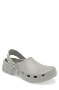 �r���P���V���g�b�N �����Y �V���[�Y �X���b�|���E���[�t�@�[ Birkenstock Birki Flow Clogray �O���[