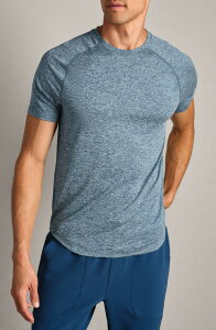 ���[�k �����Y �g�b�v�X T�V���c Rhone Atmosphere Performance T-Shirt Cape Blue Heather �w�U�[