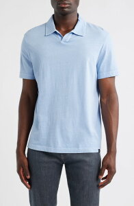 �X���b�Y�E�t�H�[�E�\�[�g �����Y �g�b�v�X �|���V���c �R�b�g�� Threads 4 Thought Jared Mineral Wash Cotton Polo Dewdrop