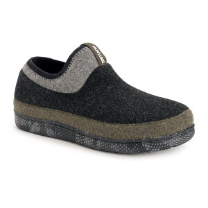 ���N���N�X �����Y �V���[�Y �T���_�� MUK LUKS Bennett Full Foot Slip on Slipper Black �u���b�N