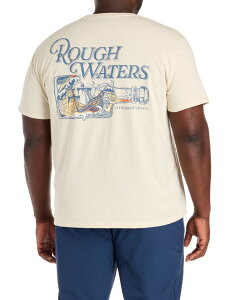 ���@�C�����[�h���@�C���Y �����Y �g�b�v�X T�V���c �g�[�� �O���t�B�b�N vineyard vines Big & Tall Rough Waters Graphic Tee Stone �X�g�[��