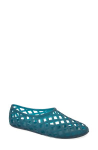 �W�F�t���[ �L�����x�� ���f�B�[�X �V���[�Y �p���v�X Jeffrey Campbell Jellz Slip-On Teal Matte �e�B�[��