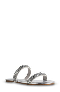 �^�b�`�A�b�v ���f�B�[�X �V���[�Y �T���_�� Touch Ups Trinity Slide Sandal Silver �V���o�[
