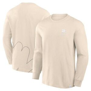 �t�@�i�e�B�N�X �����Y �g�b�v�X T�V���c Men's Fanatics Creamilano Cortina 2026 Winter Olympics Long Sleeve T-Shirt Cream �N���[��