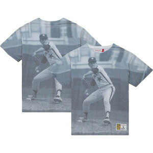 �~�b�`�F��&�l�X �����Y �g�b�v�X T�V���c �O���t�B�b�N Men's Mitchell & Ness Nolan Ryan Houston Astros Cooperstown Collection Highlight Sublimated Player Graphic T-Shirt White �z���C�g