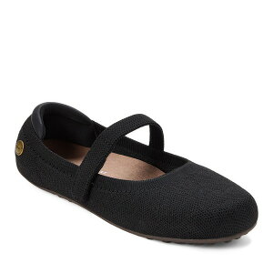 �f�B�A�t�H�[���Y ���f�B�[�X �V���[�Y �p���v�X �j�b�g DEARFOAMS Haddy Sport Knit Flat Black �u���b�N