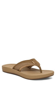 �T�k�[�N �����Y �V���[�Y �T���_�� Sanuk Cosmic Seas Water Friendly Flip Flop Tan �^��