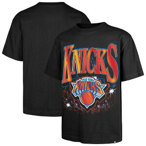 �t�H�[�e�B�[�Z�u�� �����Y �g�b�v�X T�V���c Men's '47 Black New Yorknicks Past Champs Collection Flashbulb Foundation T-Shirt Black �u���b�N