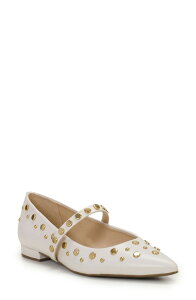 �W�F�V�J�V���v�\�� ���f�B�[�X �V���[�Y �p���v�X Jessica Simpson Kiann Pointed Toe Flat Off White �I�t�z���C�g