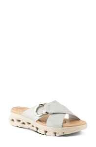 �t���N�T�X ���f�B�[�X �V���[�Y �T���_�� Flexus by Spring Step Gaige Slide Sandal Silver �V���o�[