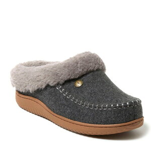 �f�B�A�t�H�[���Y ���f�B�[�X �V���[�Y �T���_�� DEARFOAMS Atley Energy Return Clog Slipper Dark Heather Grey �O���[