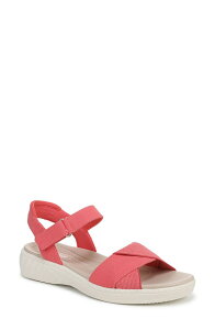 ���C�t�X�g���C�h ���f�B�[�X �V���[�Y �T���_�� LifeStride Lane Sandal Coral Fabric �R�[����