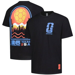 �A�E�^�[�X�^�b�t �����Y �g�b�v�X T�V���c Men's Outerstuff Black 2026 FIFA World Cup Houston Host City Local Oversized T-Shirt Black �u���b�N