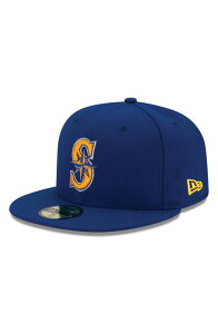 �j���[�G�� ���f�B�[�X �A�N�Z�T���[ �X�q Men's New Era Royal Seattle Mariners Alternate 2 Authentic On Field 59FIFTY Fitted Hat Royal