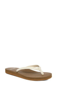 �T�k�[�N ���f�B�[�X �V���[�Y �T���_�� Sanuk Yoga Joy II Flip Flop White �z���C�g