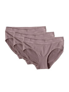 �C���O���b�h&�C�U�x�� ���f�B�[�X �A���_�[�E�F�A �p���c �}�^�j�e�B Ingrid & Isabel Cooling Seamless Maternity Underwear 3-Pack Deep Taupe �g�[�v