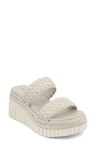 �~�A ���f�B�[�X �V���[�Y �q�[�� �v���b�g�t�H�[�� �T���_�� MIA Yoshi Platform Wedge Sandal Ecru �G�N����
