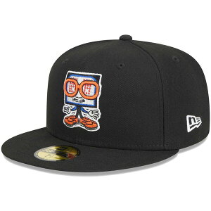 �j���[�G�� �����Y �A�N�Z�T���[ �X�q Men's New Era Black Syracuse Mets Theme Nights Clocks 59FIFTY Fitted Hat Black �u���b�N