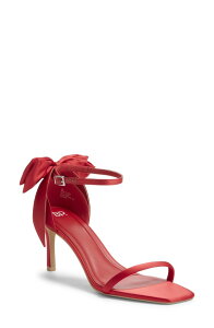 �r�[�s�[ ���f�B�[�X �V���[�Y �q�[�� �T���_�� BP. Totiana Bow Sandal Red ���b�h