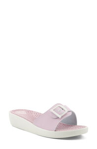 �t���N�T�X ���f�B�[�X �V���[�Y �q�[�� �T���_�� Flexus by Spring Step Sabala Slide Sandal Pink �s���N