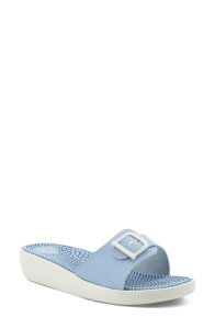 �t���N�T�X ���f�B�[�X �V���[�Y �q�[�� �T���_�� Flexus by Spring Step Sabala Slide Sandal Sky Blue �u���[