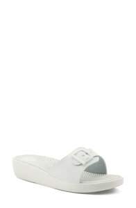 �t���N�T�X ���f�B�[�X �V���[�Y �q�[�� �T���_�� Flexus by Spring Step Sabala Slide Sandal White �z���C�g