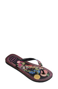 �n���C�A�i�X ���f�B�[�X �V���[�Y �T���_�� Havaianas Top Tropicalia Vibes II Flip Flop Black �u���b�N