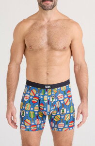 �T�b�N�X �����Y �A���_�[�E�F�A �{�N�T�[�p���c SAXX Vibe Xtra Soft Comfort Boxer Briefs Day Dinking-Bold Blue �u���[