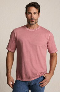 �����Y�G���h �����Y �g�b�v�X T�V���c Lands' End Super-T Short Sleeve T-Shirt Washed Coral Clay Garment Dye �R�[����