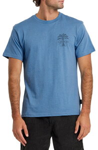 �N�C�b�N�V���o�[ �����Y �g�b�v�X T�V���c �R�b�g�� �O���t�B�b�N Quiksilver Uno Palm Cotton Graphic T-Shirt Riviera Heather �w�U�[