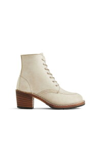 ���b�h�E�C���O ���f�B�[�X �V���[�Y �u�[�c�E���C���u�[�c ���U�[ Red Wing Heritage Clara Roughout Leather Boot White Sand Mohave �z���C�g