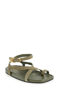���O�A���h�{�[�� ���f�B�[�X �V���[�Y �T���_�� �A���N�� rag & bone Rue Ankle Strap Sandal Olive Suede �I���[�u