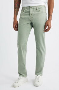 �G�[�W�[ �����Y �{�g���X �J�W���A���p���c T�V���c AG Tellistretch Sateen Modern Slim Pantsulfur Matcha Latte
