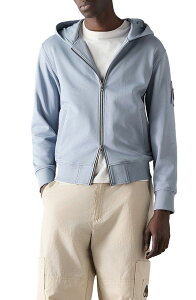 ���[�X�i�b�N�� �����Y �A�E�^�[ �W���P�b�g�E�u���]�� �R�b�g�� �p�[�J�[ Moose Knuckles Hartsfield Cotton Zip Hoodie Jet Stream